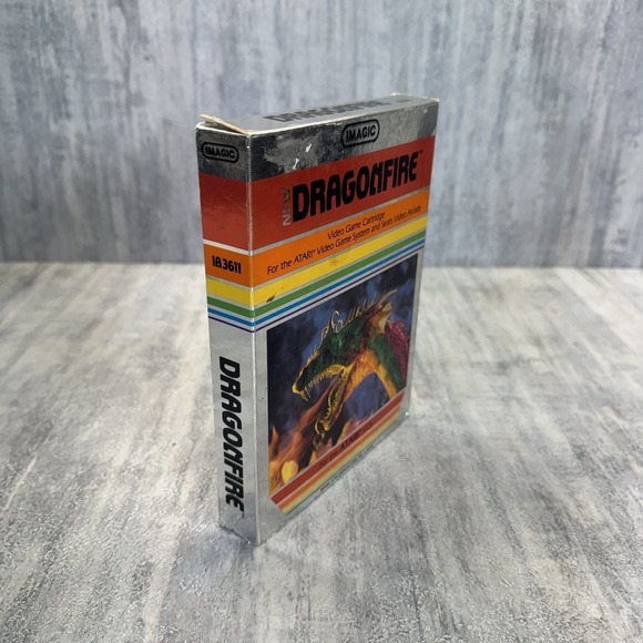 Dragonfire (Atari 2600) Complete In Box CIB - Picture 14 of 16